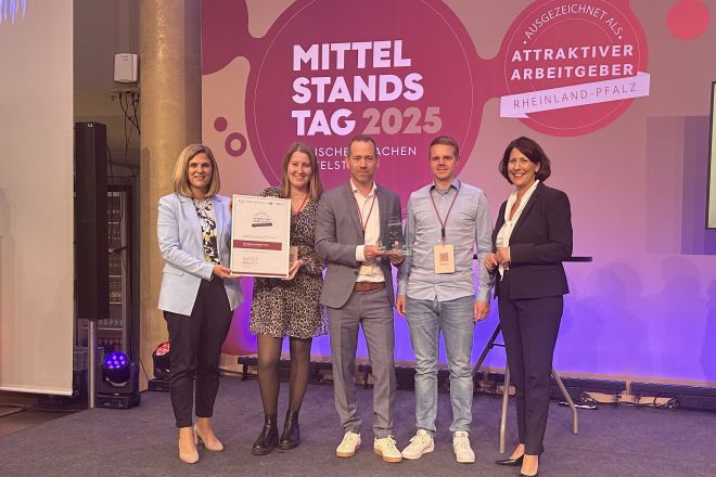 S&D Blechtechnologie als „Attraktiver Arbeitgeber Rheinland-Pfalz 2025“ ausgezeichnet