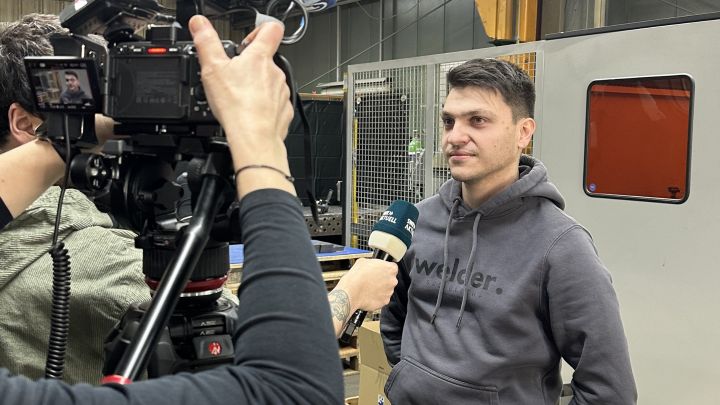 SWR zu Besuch bei S&D Blechtechnologie in Zemmer