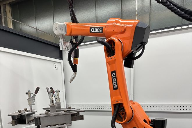 Neue Cloos Kompaktzelle